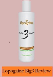 Lipogaine Big 3 Shampoo Review